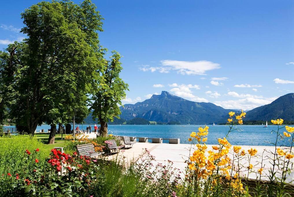 Im Mondseeland Innerschwand Екстериор снимка